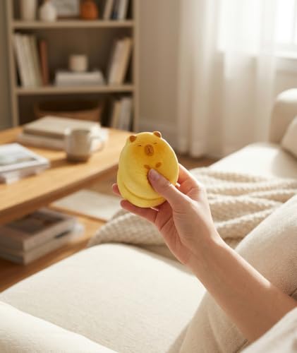 Image of Taba Squishy, Squishy, Taba Squishy Capybara Toy, Random Style Capybara Cake Shape Squishy Toy, Cute Fidget Toy and Desk Toy for Office Workers and Students