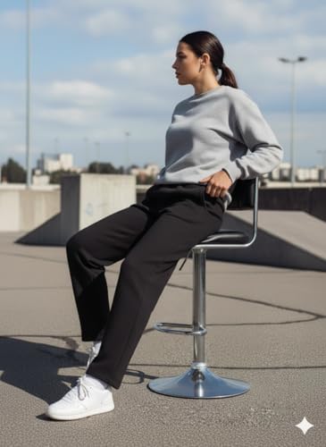 Image of Mack Jonney Women's Solid Fleece Track Pants | Warm & Durable Casual Lowers | Trendy Lowers-M5306