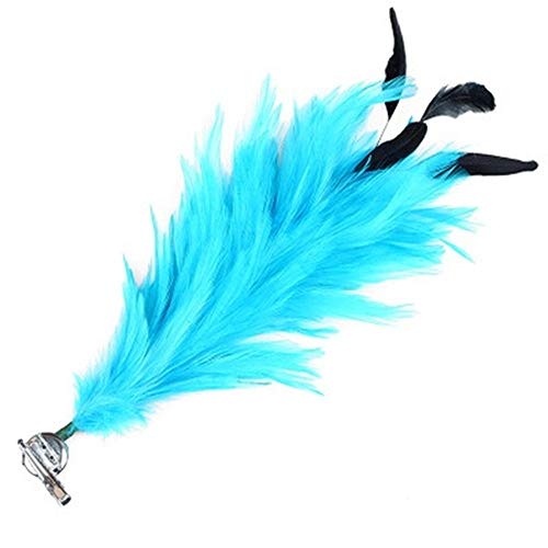 4217 Handmade Vintage Feather Flowers Headdress Ladies Accessoriess Girls Amazon.com: Handmade Vintage Feather Flowers Headdress  main image 3