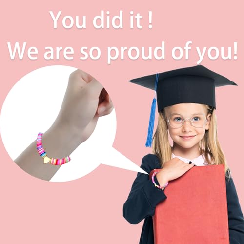 Image of Preschool Graduation Gift Big Sister Bracelet Made of Soft Ceramic with Adjustable Size Graduation Decorations 2025 Bracelet Beautifully Shaped Celebrates Preschool Pre K Graduations Gifts