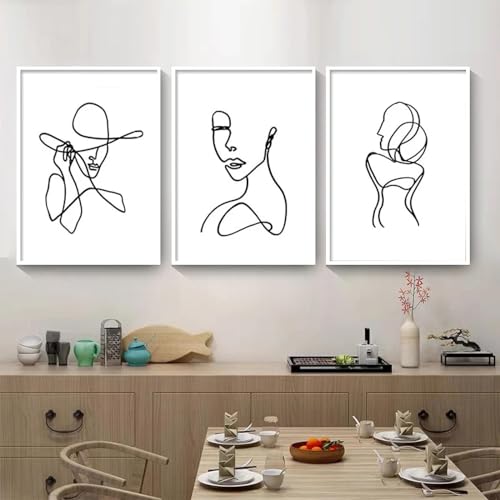 Impression d'art corporel féminin KEBIA de haute précision sur toile premium