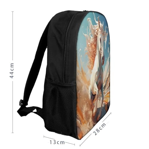 Sac à dos d'école de grande capacité 43,2 cm pour enfants et étudiants - 2