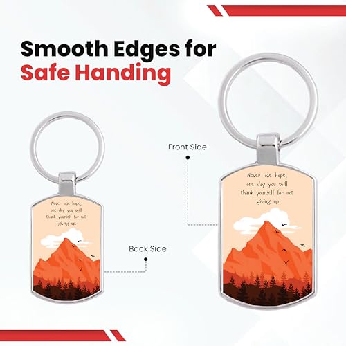 Image of Premium Printed Metal Keychain for Men & Women | High-Definition Artwork Print | Durable Key Ring for Car, Bike, Home & Office Keys | Stylish Decorative Key Holder Gift