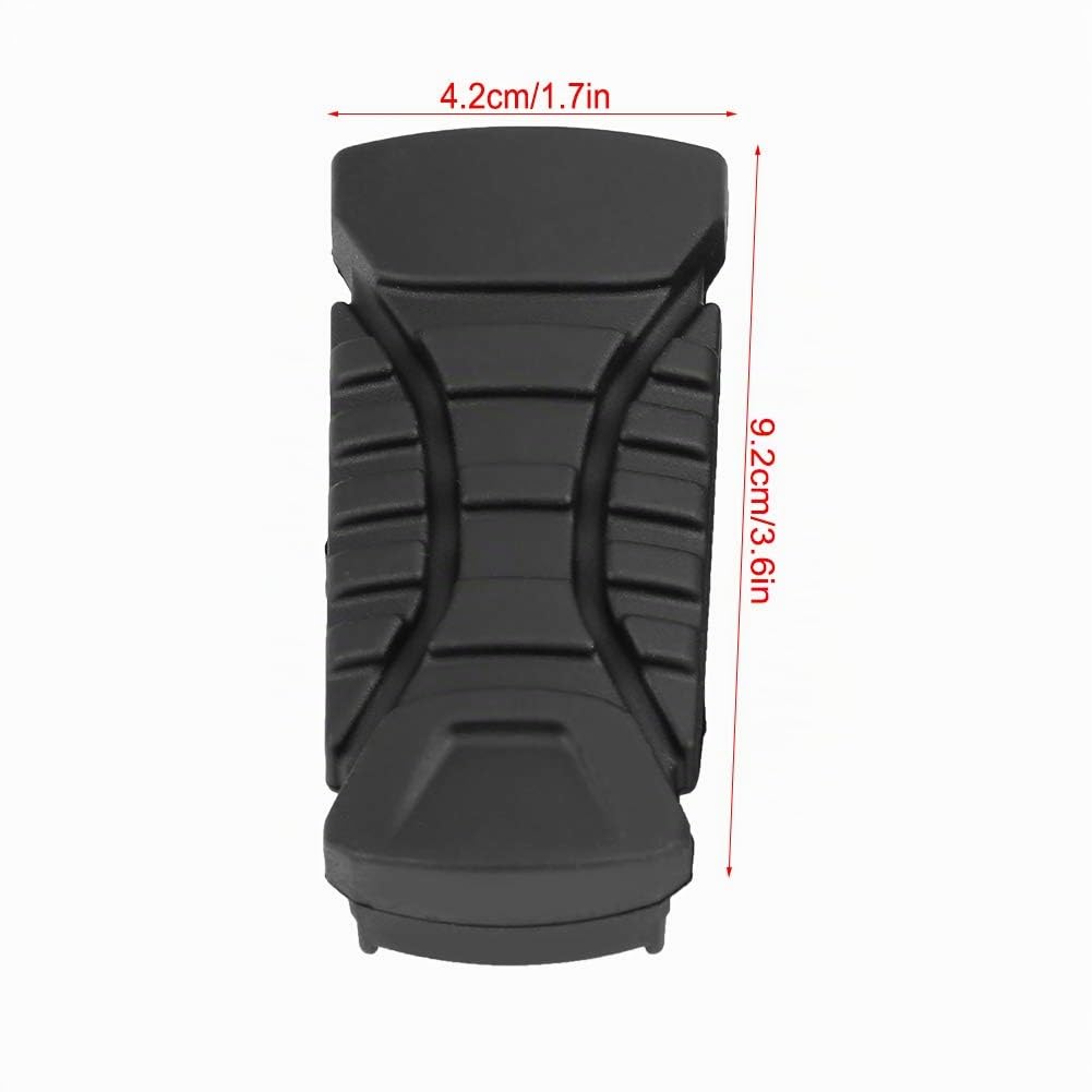 Poggiapiedi Posteriore R1200Gs Adv 2014-2017, Pedana Piastra in Gomma per Moto