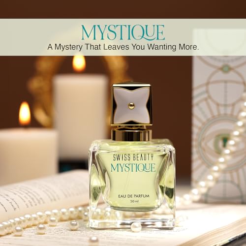 Image of Swiss Beauty Mystique EDP | Long-Lasting | Ideal For Gifting | Everyday Wear | Top Note: Pink Pepper | Middle Notes: Rose & Raspberry Flowers | Base Note: Amber | 50ml