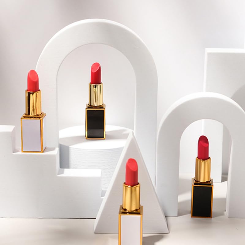 Accesorios de Fotografía de Formas Geométricas de Espuma para Joyería y Cosméticos Flat Lay (Combinación de Escalera Blanca)