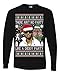 Diddy Party Meme Ugly Christmas Sweater Mens Long Sleeve Shirt, Black, XX-Large