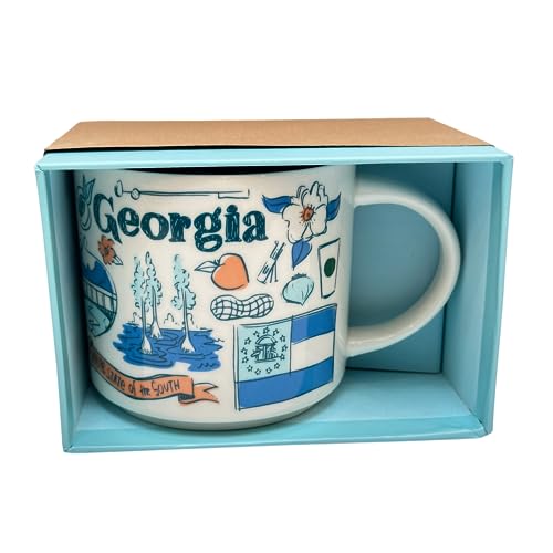 Taza de Cerámica Starbucks Georgia 14 Oz miniatura 3