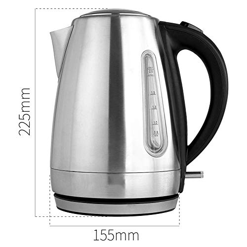 Hervidor Eléctrico Acero Inoxidable 1L 2200W miniatura 4