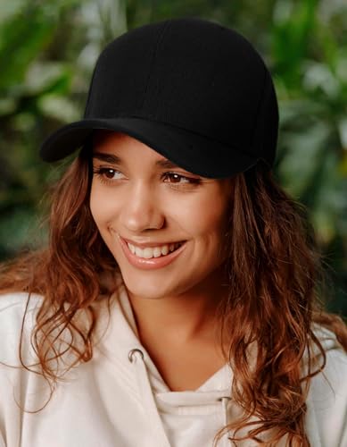 Image of Edoneery Men Women Baseball Cap-Low Profile Adjustable Washed Cotton Golf Dad Hat