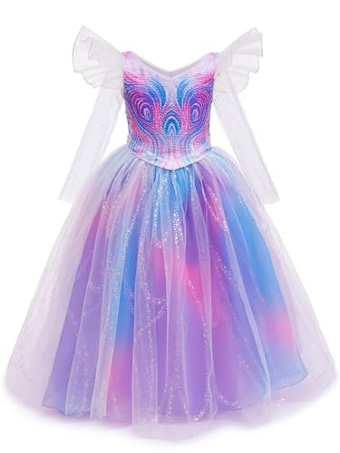 Szytypyl Good Witch Glinda Costume Dress for Girls...