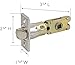 Design House 582189 6-Way Square Spindle Entry Latch, Satin Nickel, Small, 4.25 x 2.65 x 1.1 inches