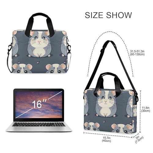 Funda para portátil ALAZA Cute Hamster 13-15.6 pulg miniatura 4