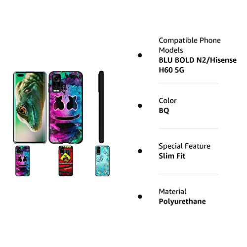 Blu Bold N2 Case Compatible With Hisense Infinity H60 5G Phone Case Cover Soft Tpu Bq #TOP3