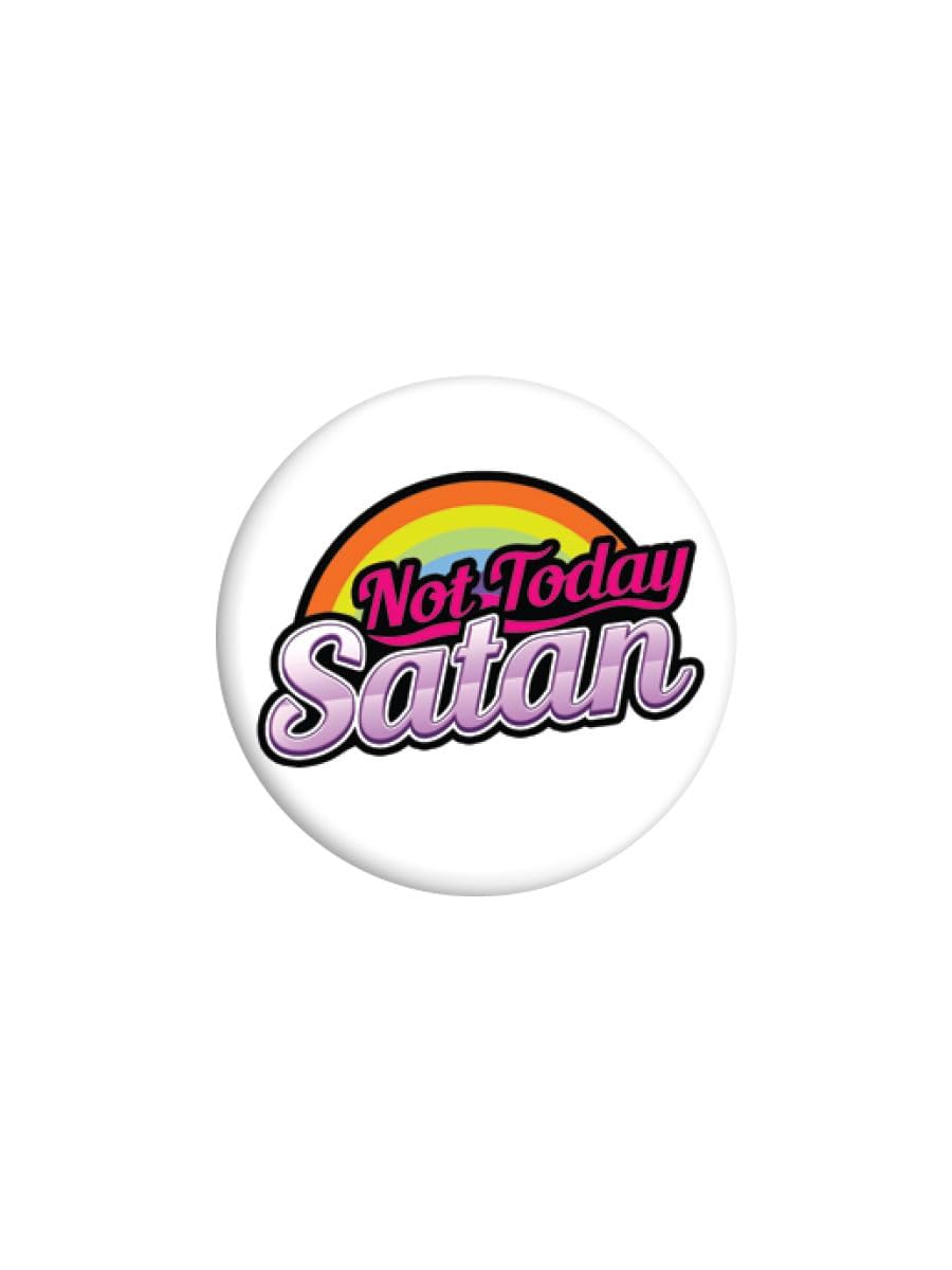 Grindstore Not Today Satan Badge