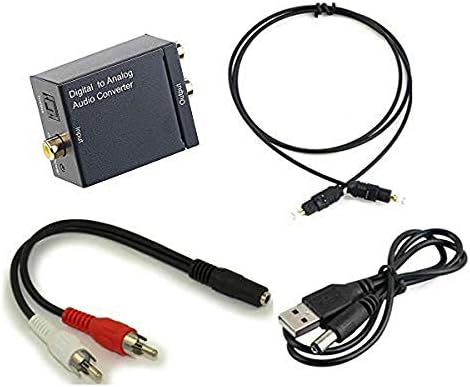 Digital Optical Coax to Analog Stereo 