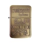 Mécanisme fiable : couvercle à charnière avec ouverture fluide et allumage à pierre (flint) ; briquet rechargeable pour une utilisation prolongée