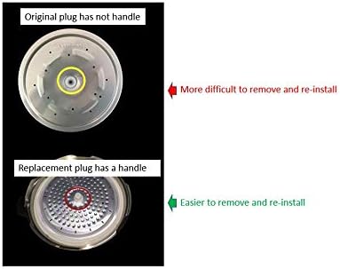 Miniatura 5 de "El ojal de goma funciona con ollas a presión Cuisinart, incluido el modelo CPC-600, CPC-900". Este enchufe no es creado ni vendido por Cuisinart.