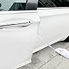 Car Door Edge Guards, 16Ft Clear U Shape No Glue Car Door Edge Protector, Chrome PVC Trim Molding Interior Strips, Automotive Door Entry Guard Protection Fit for Sedans Trucks SUV Boats (Transparent) - Image 6