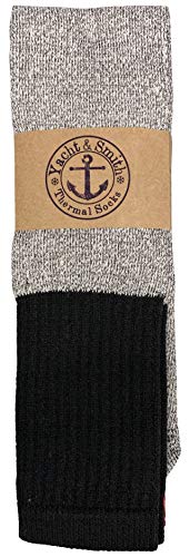Yacht & Smith Men Women & Kids Thermal Socks, Bulk Pack Thick Warm Winter Boot Extreme Weather Socks, by SOCKS'NBULK3