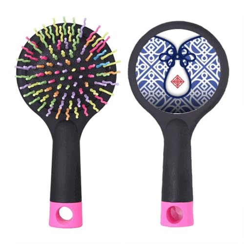 Brosse à cheveux démêlante base coussin pour cheveux épais et ondulés