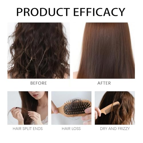 Image of THUIOP Organic Rosemary Hair Growth Shampoo, Rosemary Hydrolyzed Keratin Shampoo for Thinning Hair, Nourishes and Regenerates Hair for Women and Men.100ML*2Pcs