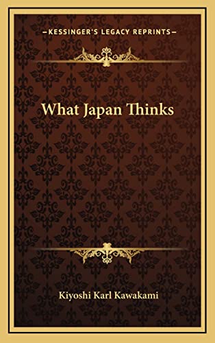 What Japan Thinks
