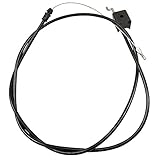Stens New Brake Cable 290-937 Compatible with Toro Recycler 10053, 20064, 20065, 20086, 20087, 20090, 20110 and 20111 108-8156, Black