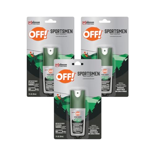 OFF! Deep Woods Insect Spray 1 Ounce (Pack of 3)