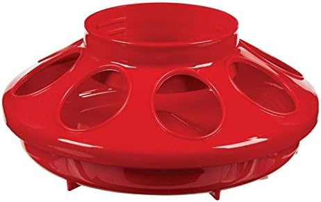 Little Giant Farm & Ag 806RED 1 Quart Red Baby Chick Feeder