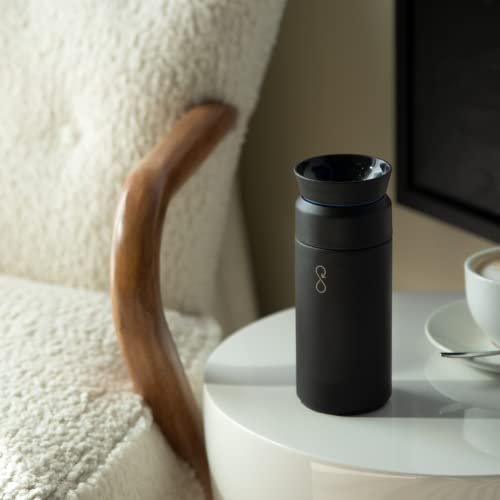 Ocean Bottle Brew Flask 350ml, Obsidian Black, 350 ml - Image 4