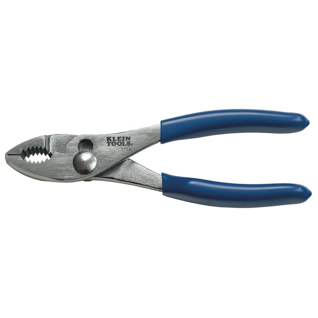 Klein Tools Slip-Joint Pliers, 10-Inch D511-10, Blue