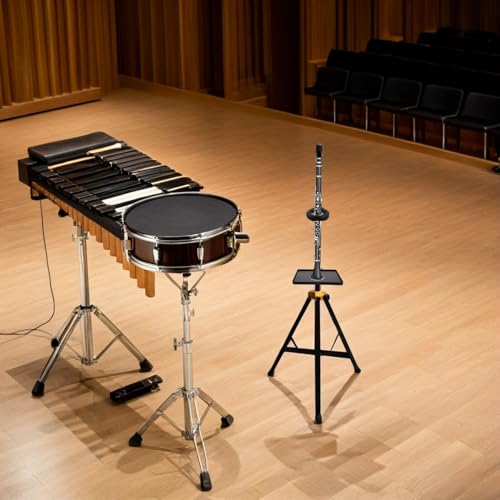 Support de clarinette et saxophone metal stable anti chute
