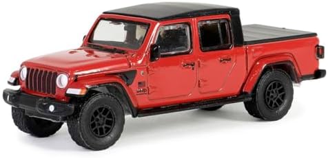 Greenlight 1/64 2023 Jeep Gladiator Freedom Red Showroom Floor Series 5 68050-B Collectible Truck