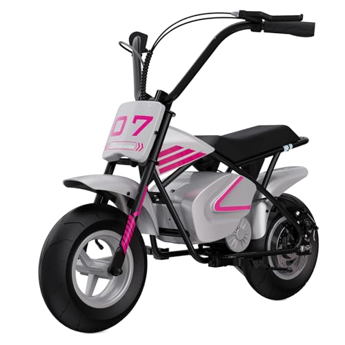 EVERCROSS EV07M Moto Eléctrica Infantil con Neumáticos de 11', Velocidad de 20km/h y Autonomía de 15km, Adecuada para Niños de 3 a 10 Años Niños y Niñas