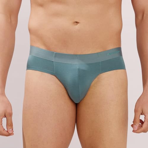 Image of Men's Ultra Soft Seamless Underwear M109 - Modal Spandex Comfort Brief, Quick Dry, Sweat Proof, Flexible Fit