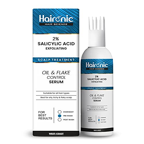 Haironic 2 Salicylic Acid Exfoliating Scalp Oil & Flake Control Hair