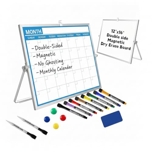 Magnetic Desktop Whiteboard Calendar