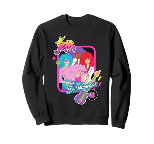 Jem And The Holograms Pop-Rock Band Portrait Guitar Icon �g���[�i�[