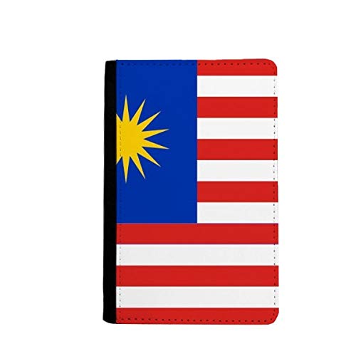Étui portefeuille de voyage drapeau Malaisie protège-passeport et organiseur de billets
