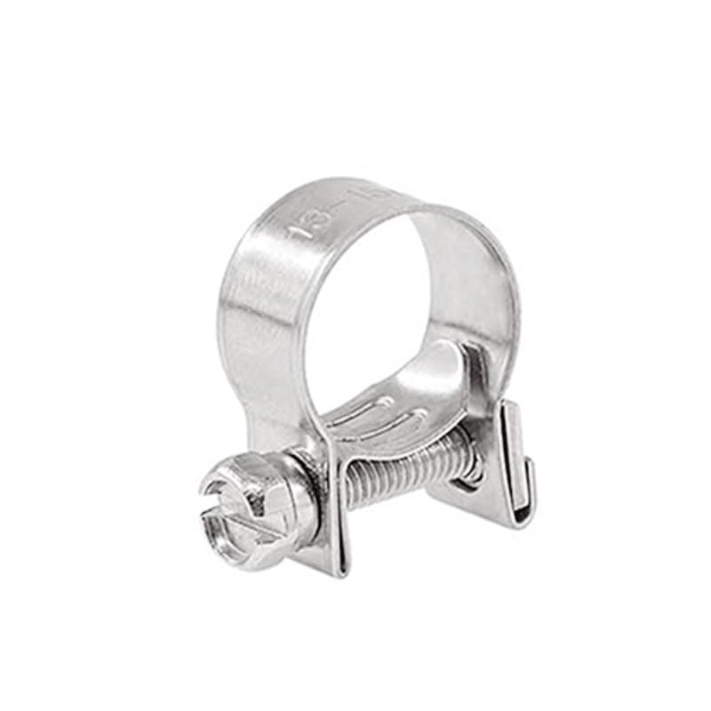 10-teiliges verstellbares Schlauchschellen-Set aus Edelstahl 304 – langlebige Rohrschellen for Heimwerker-Projekte.(8-10mm)