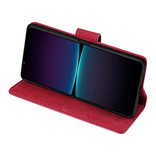 CHALK & HIDE, Real Leather Book Wallet Flip Case Cover For Sony Xperia 1 IV (2022), Real Leather Design With Card Slot - Image 3