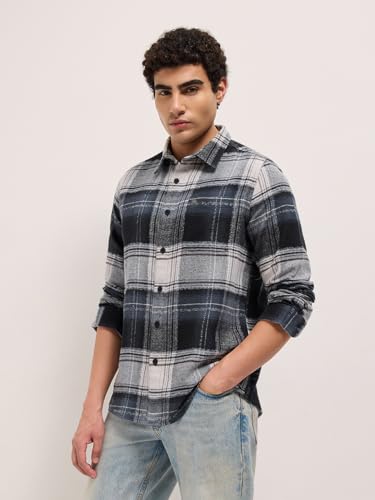 Image of THE Bear House Men's Printed Relaxed Fit Shirt