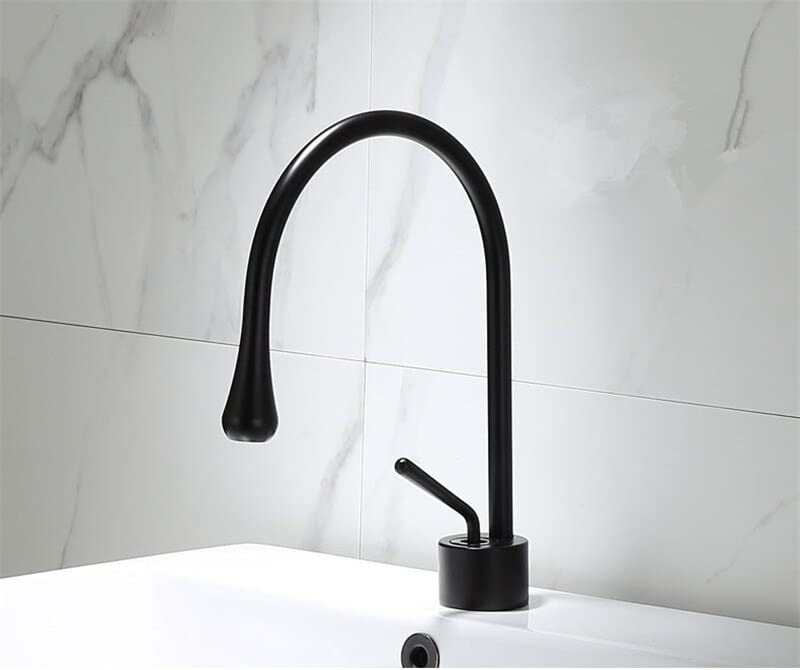 Robinet de salle de bains chaud et froid en laiton avec mitigeur
