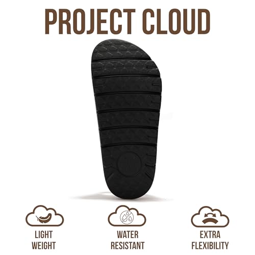 Image of Project Cloud 100% Genuine Leather Platform Sandals Women Footwear - Wedge Chunky Slides for Women 2026 with Memory Foam Insole & Cork Footbed Womens Sandals (GreeceChunky)