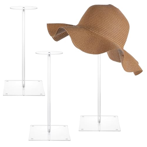 Acrylic Hat Display Stand, 2 Pcs 12