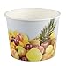 Produktbild 50 Eisbecher, Pappe rund 500 ml Ø 11 cm · 8,3 cm "Früchte"
