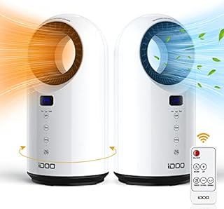 iDOO Electric Space Heater for Indoor Use with Remote, Portable PTC Ceramic Heaters