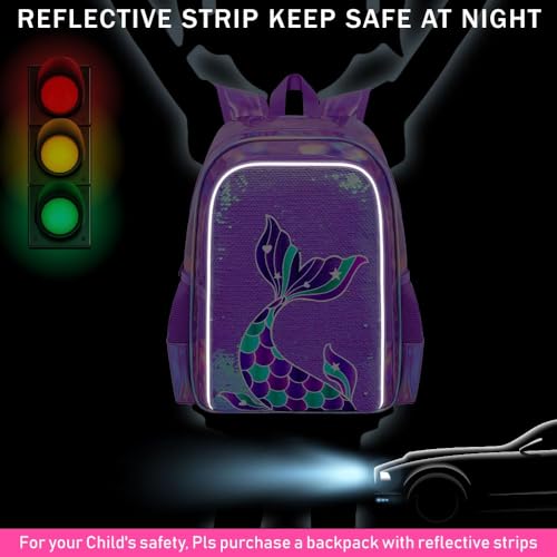 Image of 16 inch Backpack for Girls Boys 4-8, 3Pcs Kids Bookbag Set with Lunch Box, School Bag for Preschool Kindergarten