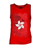 Photo Gallery candymix hong kong bandiera del grunge canotta da uomo, taglia x-large, colore rosso Photo Gallery candymix hong kong bandiera del grunge canotta da uomo, taglia x-large, colore rosso